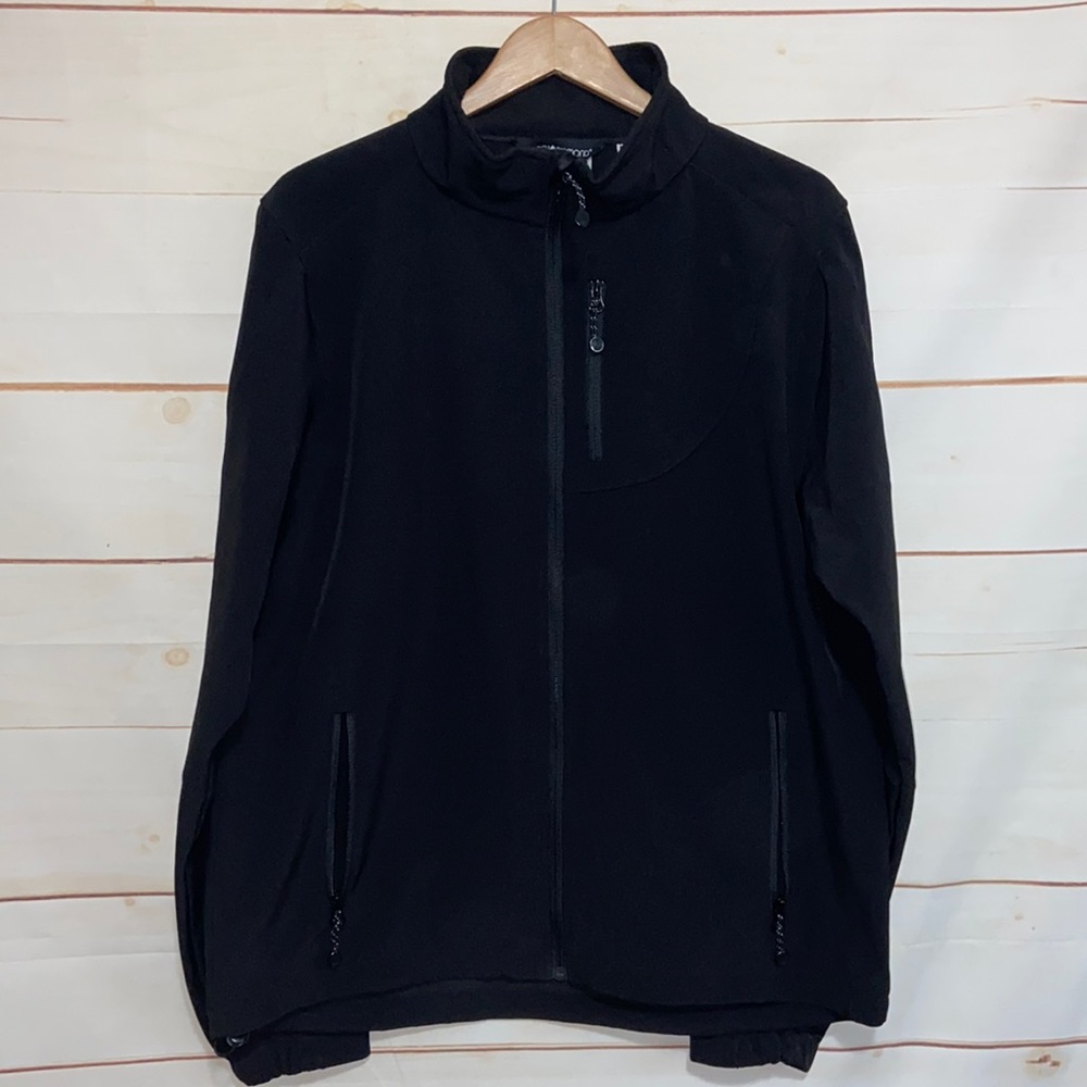BLACK DIAMOND Full Zip Up Jacket Coat Pockets Lg